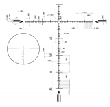DDoptics Zielfernrohr DDMP V10 4-40x50 Sportschießen | 1/8 MOA | tac-A